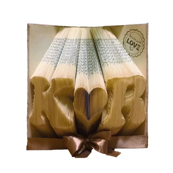 Könyvszobor Monogram KR