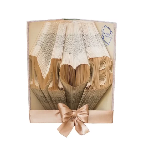 Könyvszobor Monogram MB